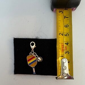 Colorful Paddle Charm with Ball